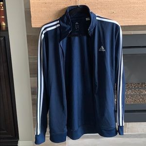Zip up athletic jacket